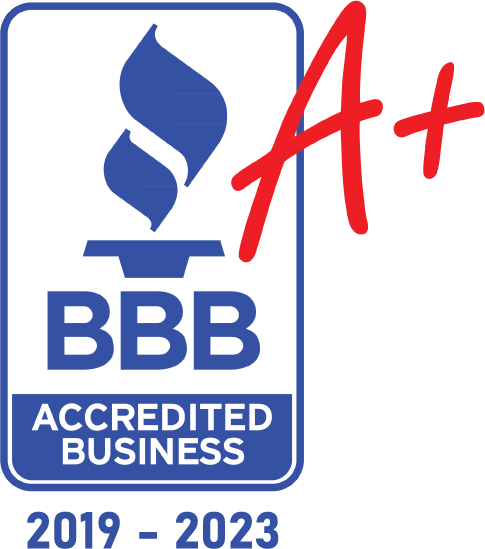 + Better Business Bureau rating